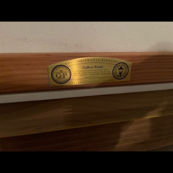 Thomas Kinkade New York 5th Avenue Gallery Proof - Picture 6 of 8